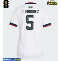 Mexiko Johan Vasquez #5 Auswärtstrikot Frauen WM 2026 Kurzarm